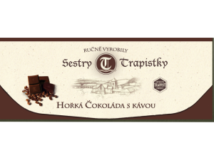 Hořká čokoláda s kávou - Sestry Trapistky