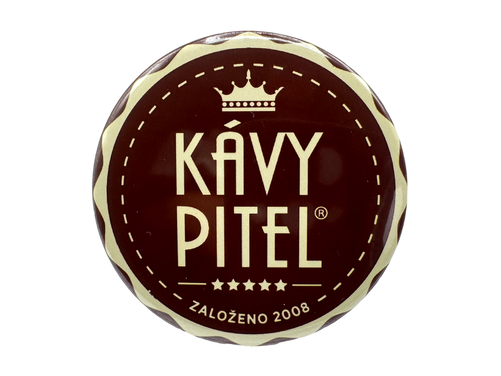 Placka Kávy pitel hnědá