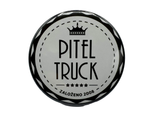 Placka Pitel truck černobílá
