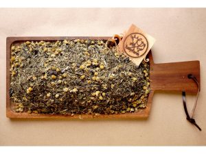 Bylinná směs pro králíky - podpora trávení s aktivním uhlím (250g)