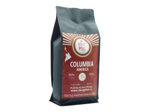 Columbia Kávy pitel - výběrová zrnková káva (1000g)