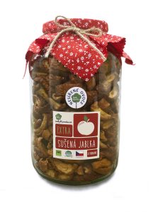 Extra sušená jablka 1 200g nesířená
