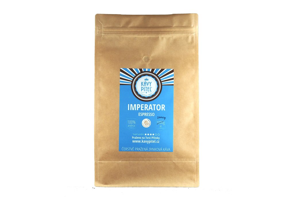 Imperator Kávy pitel - výběrová zrnková káva (3000g)
