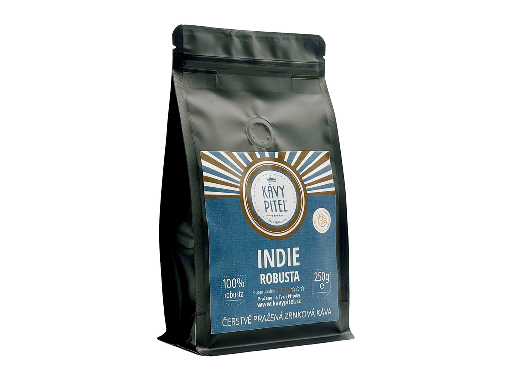 Indie Kávy pitel - výběrová zrnková káva (250g)