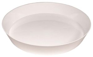 Miska pod květináč 20cm bílá