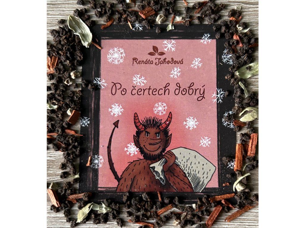 Po čertech dobrý – kořeněný černý čaj Assam – 100 g