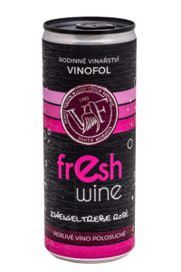 Zweigeltrebe ROSÉ - FRESH WINE plechovka 2024