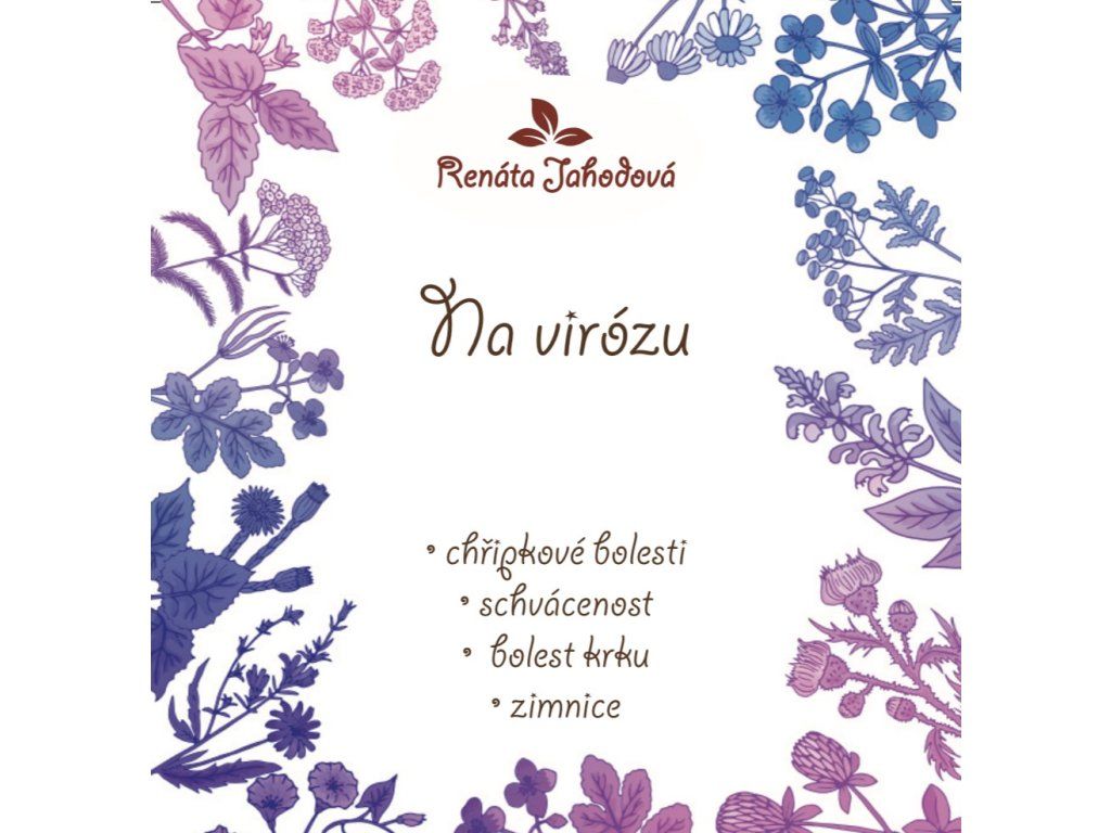 Na virózu – bylinný čaj s černým bezem – 50 g