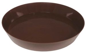 Miska pod květináč 18cm hnědá