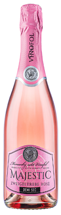 Majestic sekt ROSÉ - DEMI SEC 2023