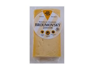Řemeslný broumovský polotvrdý sýr 3 měsíční
