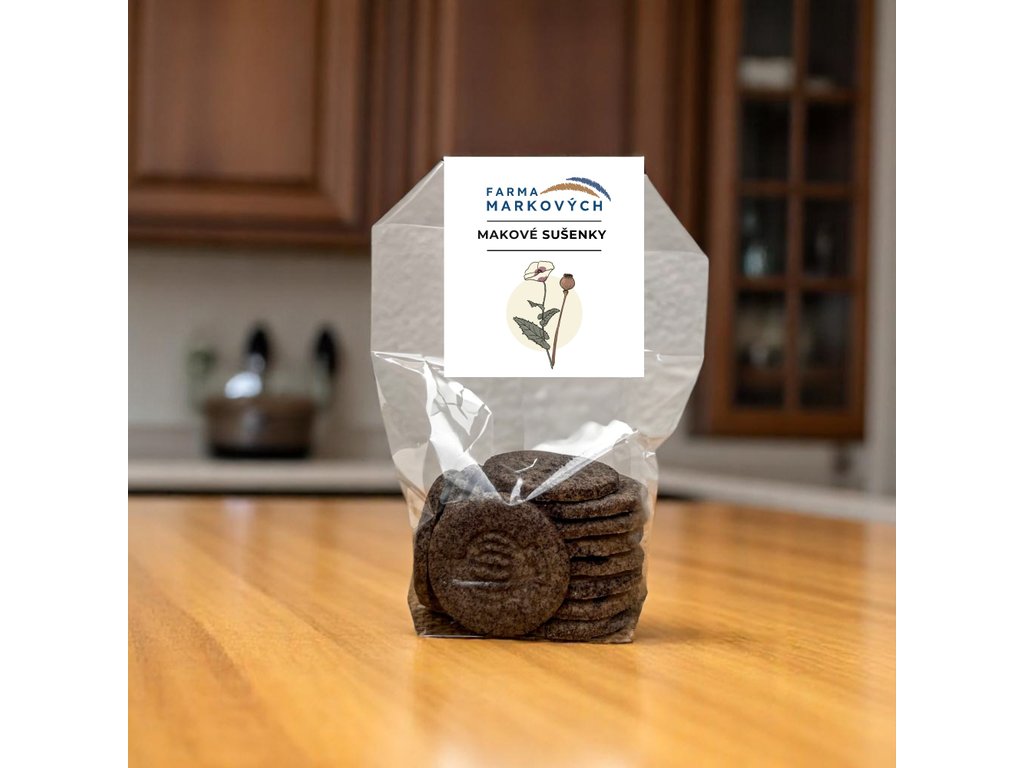 Makové sušenky 55g