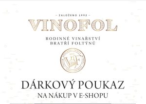 Dárkový poukaz VINOFOL 500 Kč