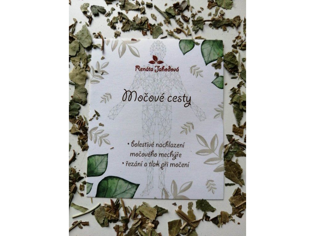 Močové cesty – bylinný čaj s břízou a medvědicí – 100 g
