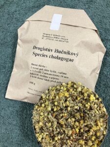 Drogistův žlučníkový - Species cholagogae
