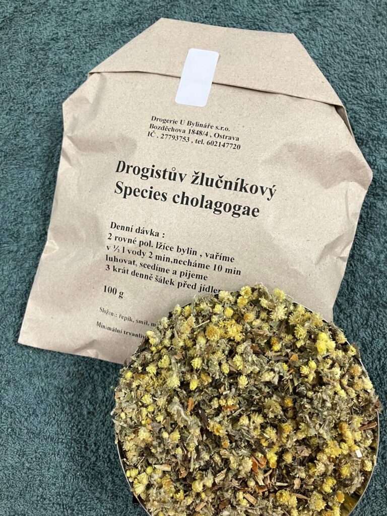 Drogistův žlučníkový - Species cholagogae