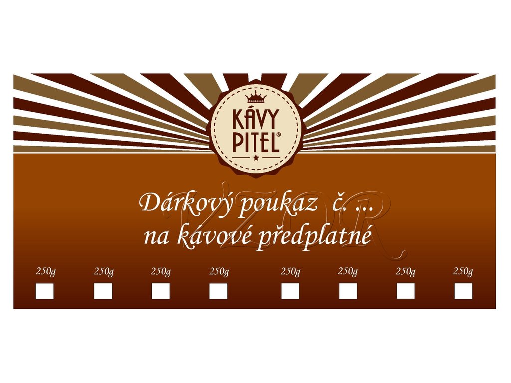 Kávové předplatné