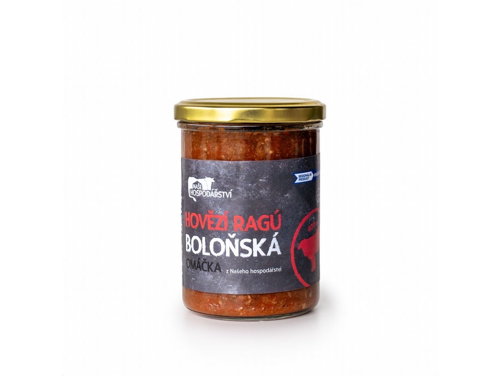 Hovězí ragú boloňská omáčka 400ml