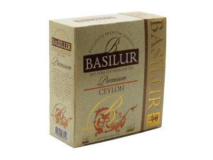 Černý čaj Basilur Premium Ceylon nepřebal 100x2g