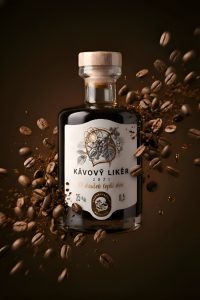 Kávový likér 35 % – spojení kávy a ovoce
