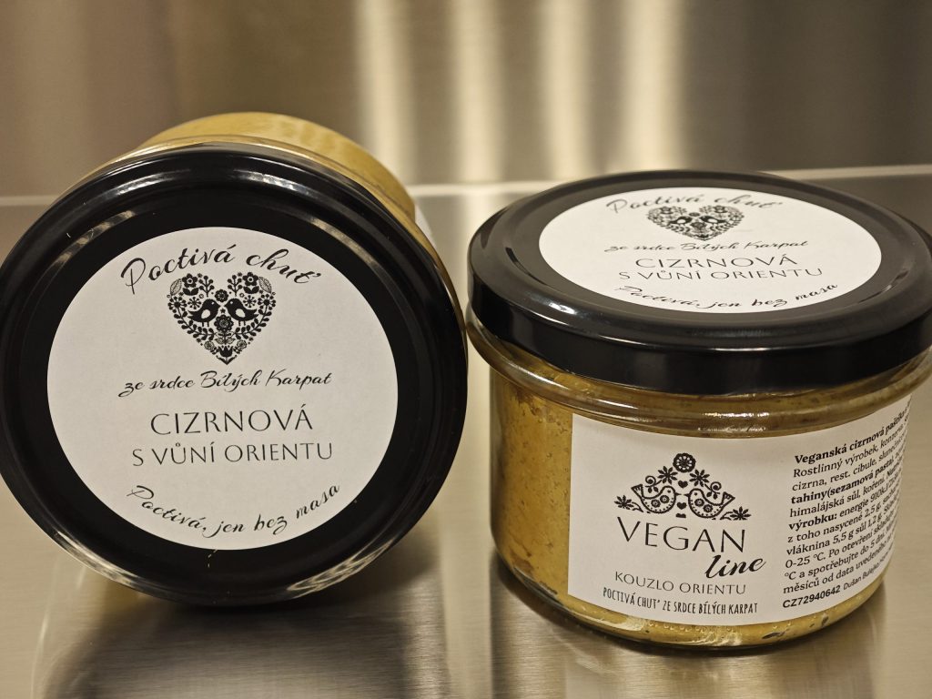 Poctivá VEGAN line cizrnová paštika kouzlo Orientu 160g