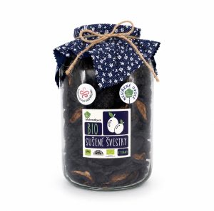 Bio sušené švestky 1 400g nesířené, PERLA ZLÍNSKA 2017