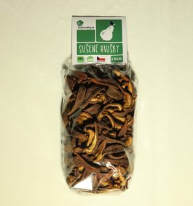 Sušené hrušky 800g nesířené