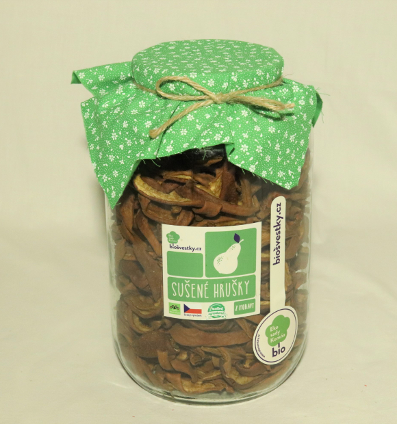 Sušené hrušky 1 200g nesířené