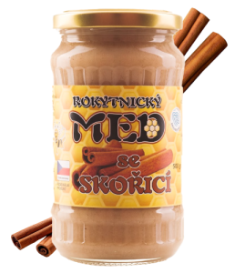 Rokytnický med se skořicí 500 g