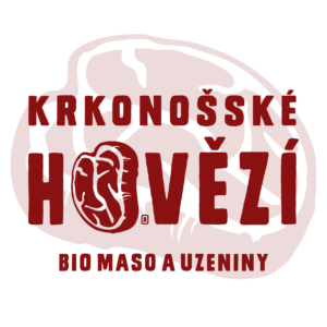 logo hovezi symbol ctverec red