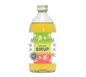Konopný sirup 500 ml