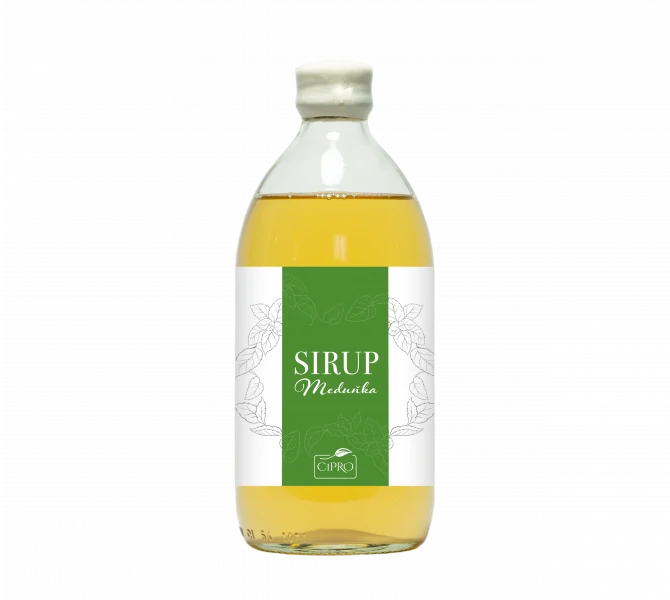 Meduňkový sirup 500 ml