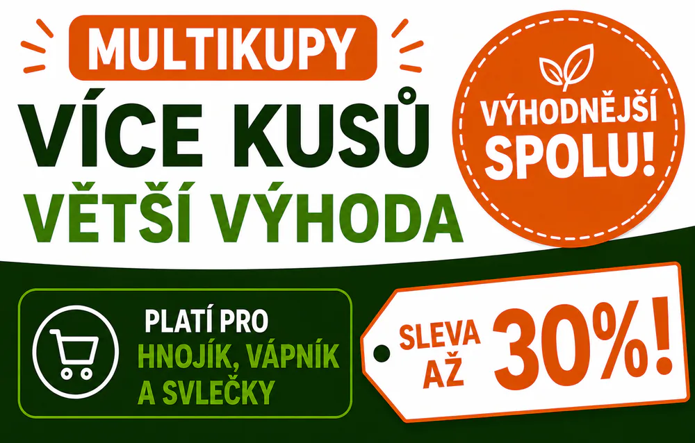 Multikupy na e-shopu Hnojík – více kusů, sleva až 30 %