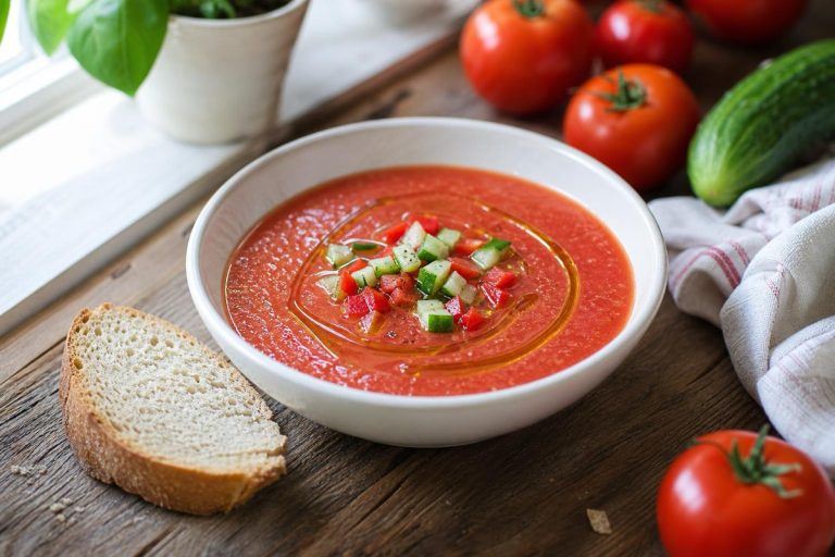 Gazpacho – studená rajčatová polévka
