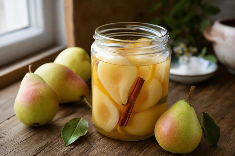 Hruškový kompot