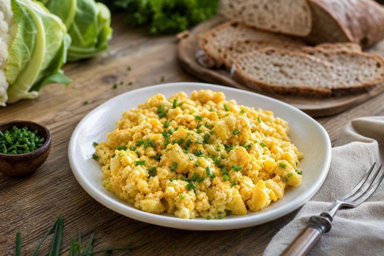 Květák s vejci (květákový mozeček)
