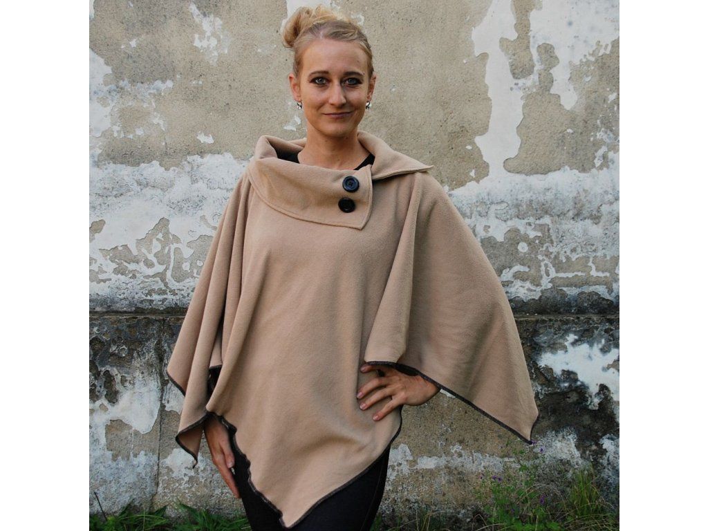 Originální pončo - unisex dámské, pánské Barva NA PŘÁNÍ – foto 2