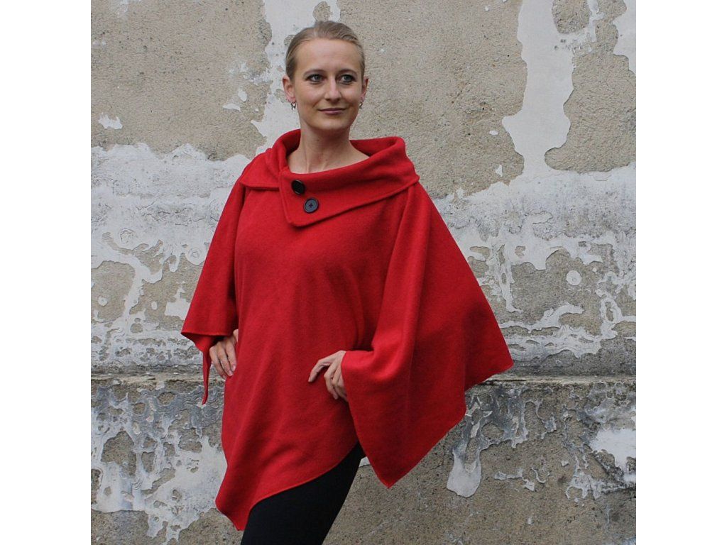Originální pončo - unisex dámské, pánské Barva NA PŘÁNÍ – foto 4