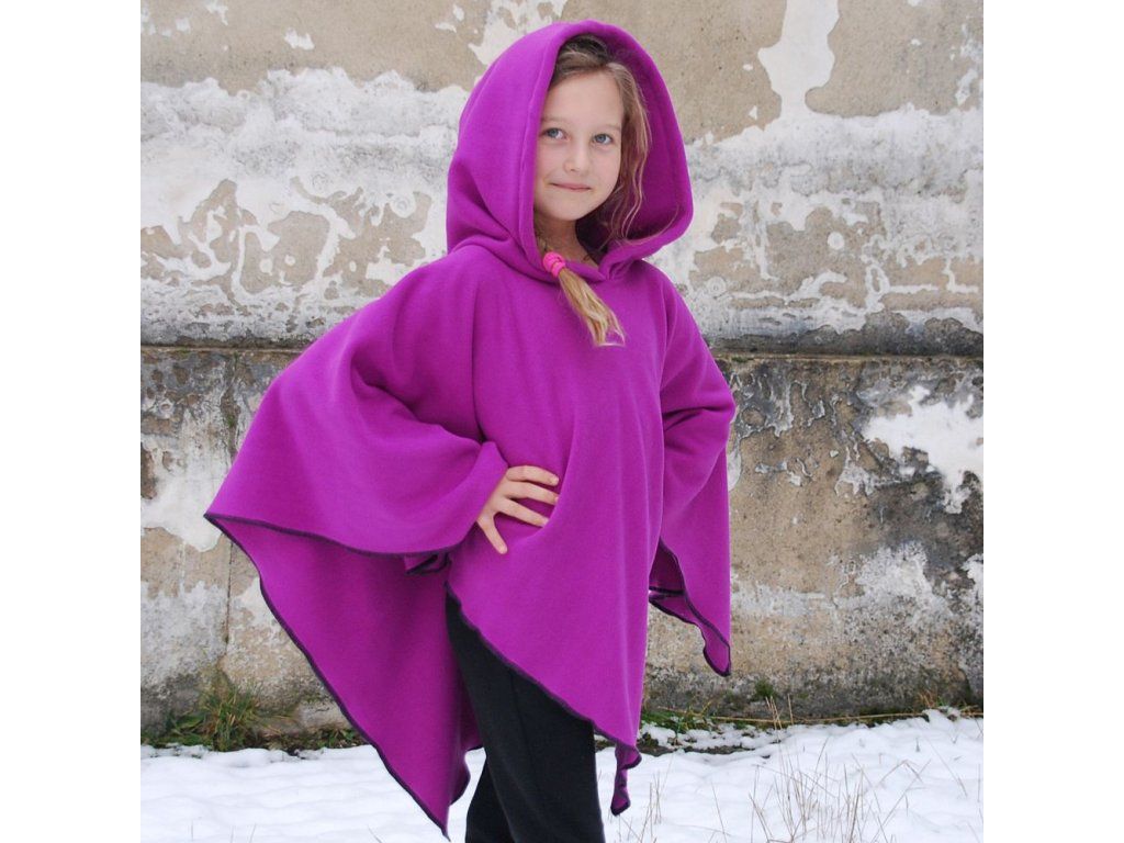 Originální pončo - unisex dámské, pánské Barva NA PŘÁNÍ – foto 7