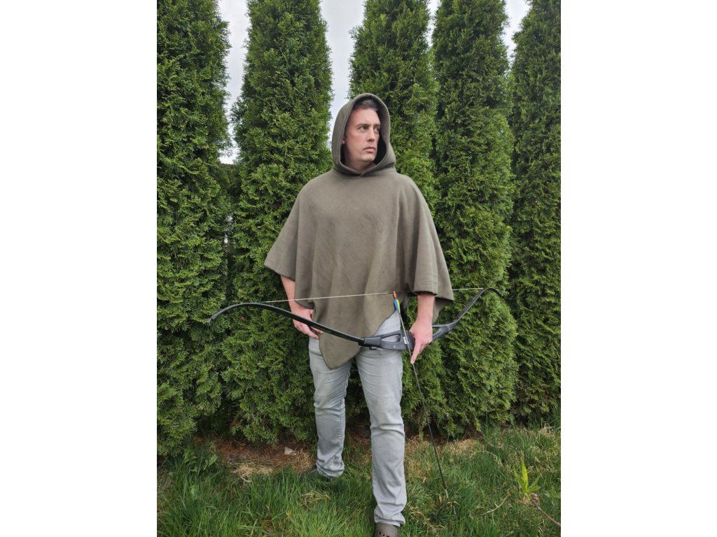 Originální pončo - unisex dámské, pánské Barva NA PŘÁNÍ – foto 9