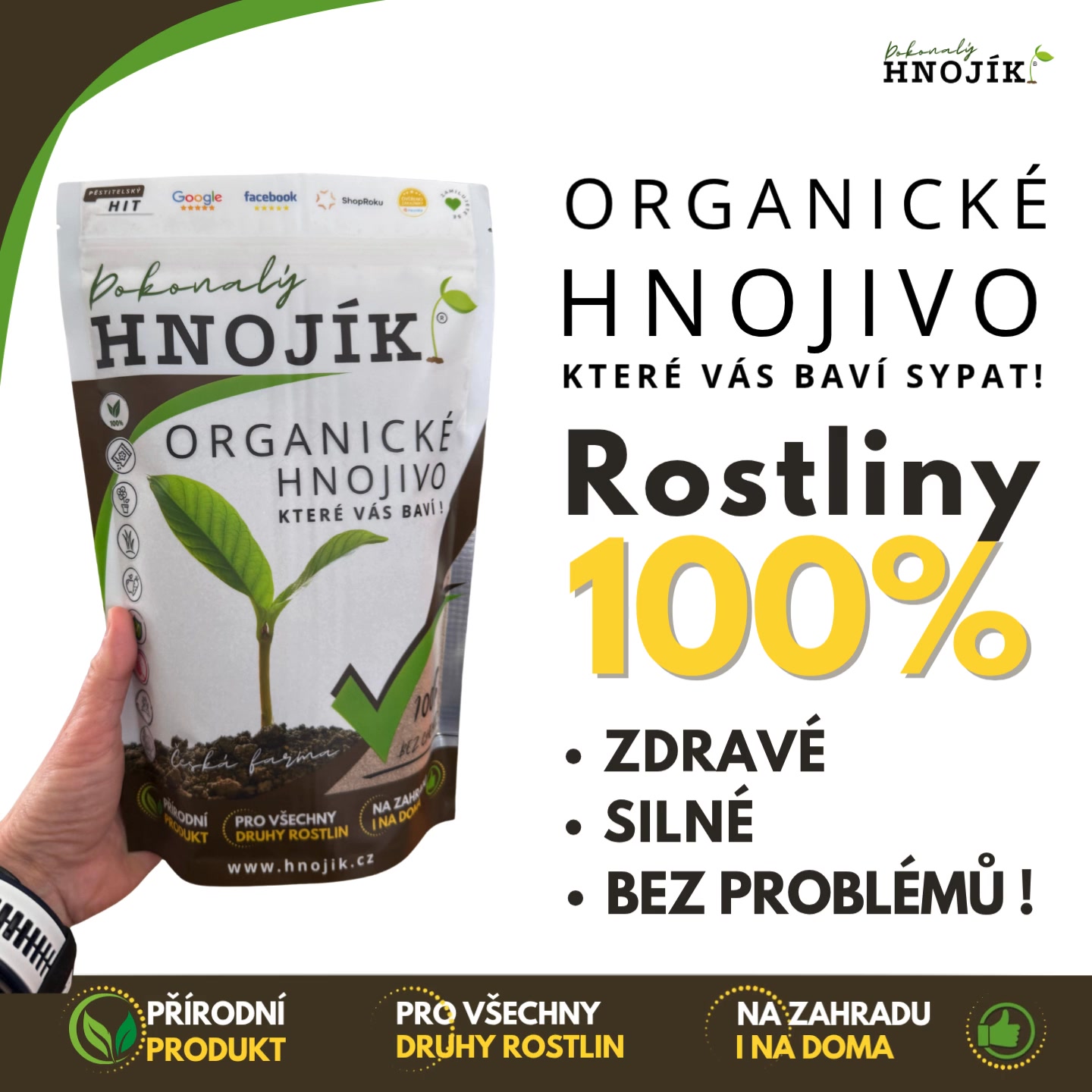 Facebook příspěvek HNOJIK.CZ