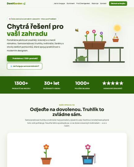 Hnojik.cz – dokonalé přírodní hnojivo na cokoli 150 Demigarden