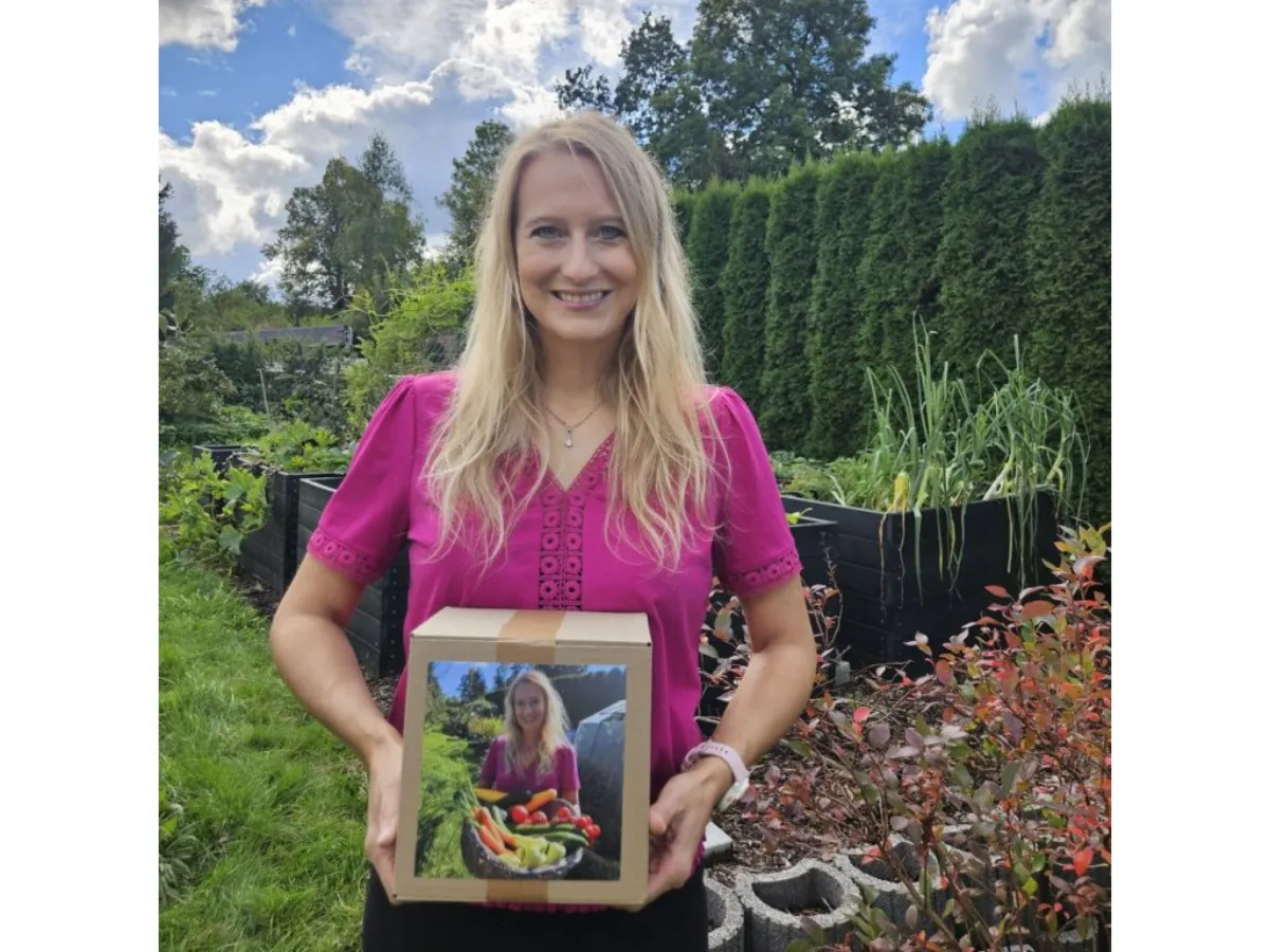 Petra se Zahradnickým Mystery Boxem